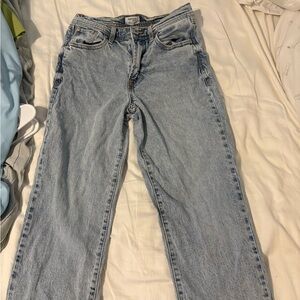 Kensie Light Blue Straight Leg Jeans